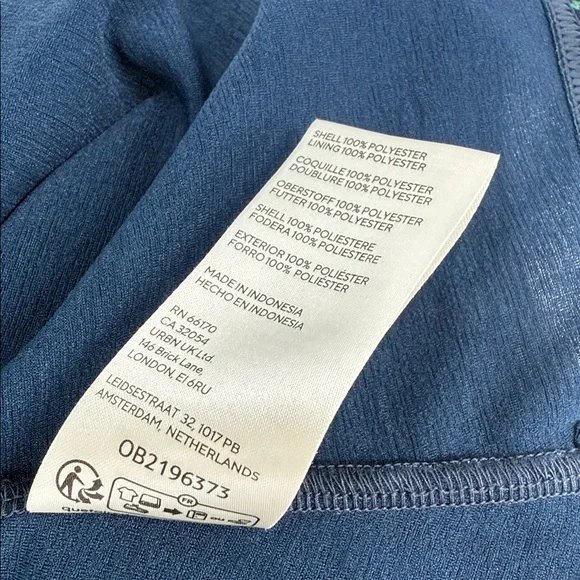 NWOT Free People Home Grown Mesh Cardi. Blue size S - Picture 5 of 6